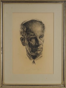 Personally signed portrait of maestro and composer Wilhelm Furtwängler
